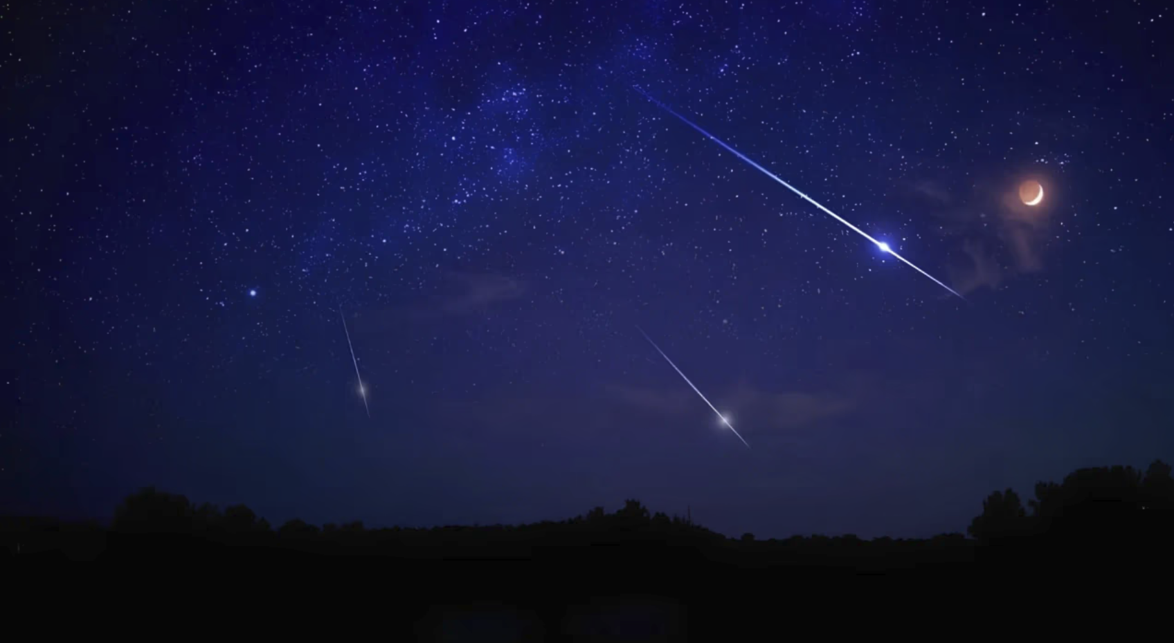 Se viene una lluvia de estrellas y podrá verse desde Comodoro y varias ciudades de Chubut